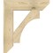 Ekena Millwork Westlake Slat Rough Sawn Bracket, Douglas Fir, 6"W x 28"D x 32"H BKT06X28X32WTL06RDF - alternate 3